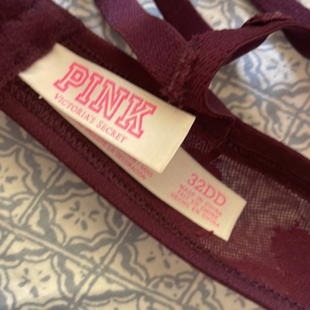 Bundle of 2 NWOT Victoria’s Secret PINK Lace Bras / Bralettes - Picture 12 of 12